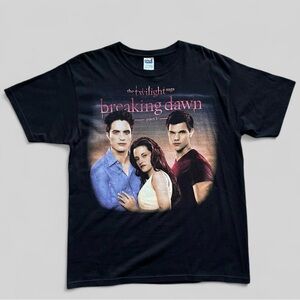 2010s The Twilight Saga Breaking Dawn Part 1 Movie Promo T Shirt Short Sleeve